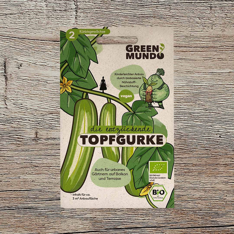 Topfgurke Bio-Gemüse-Samen